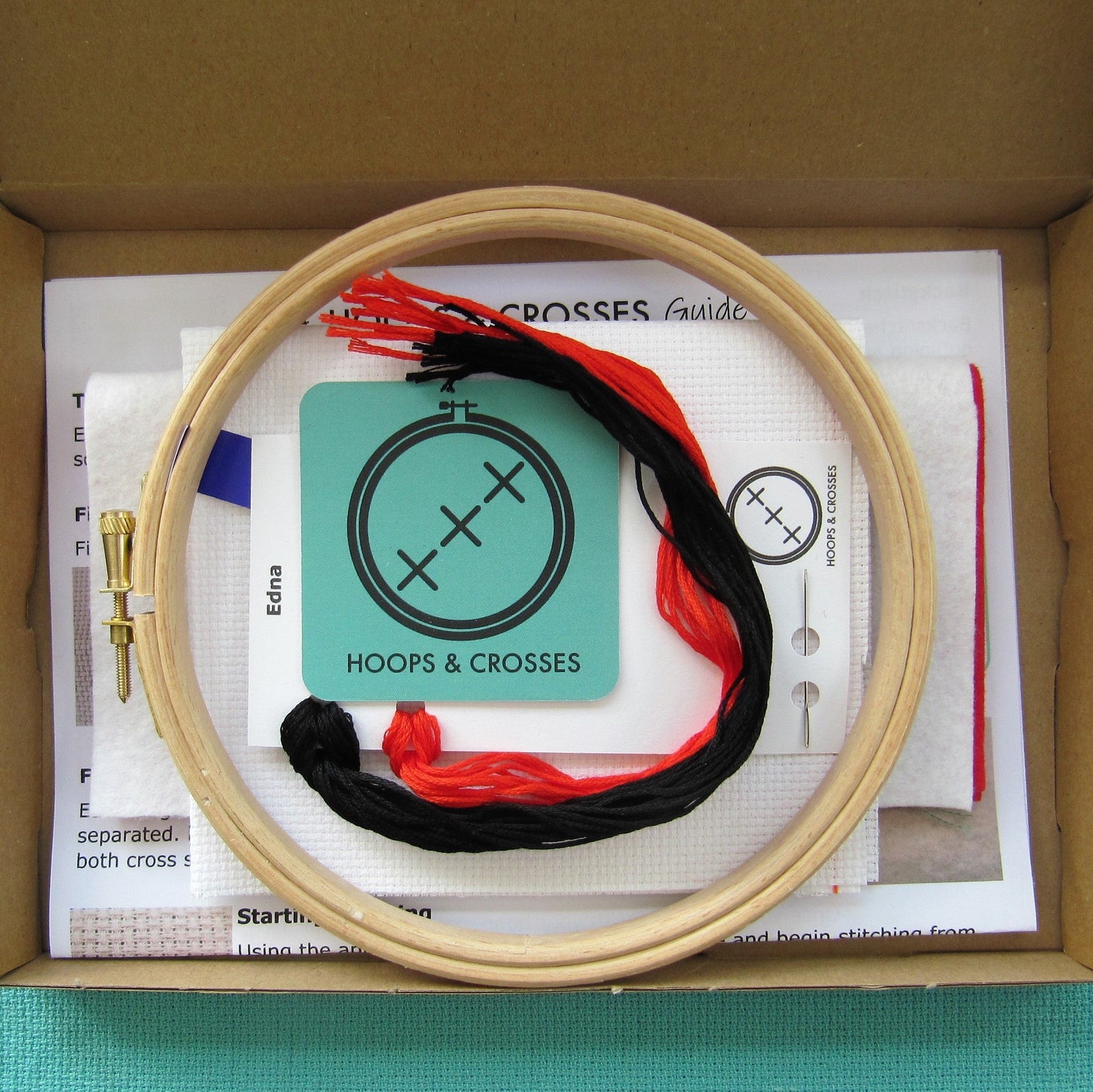 David Attenborough Cross Stitch Kit.-Geeky Little Monkey