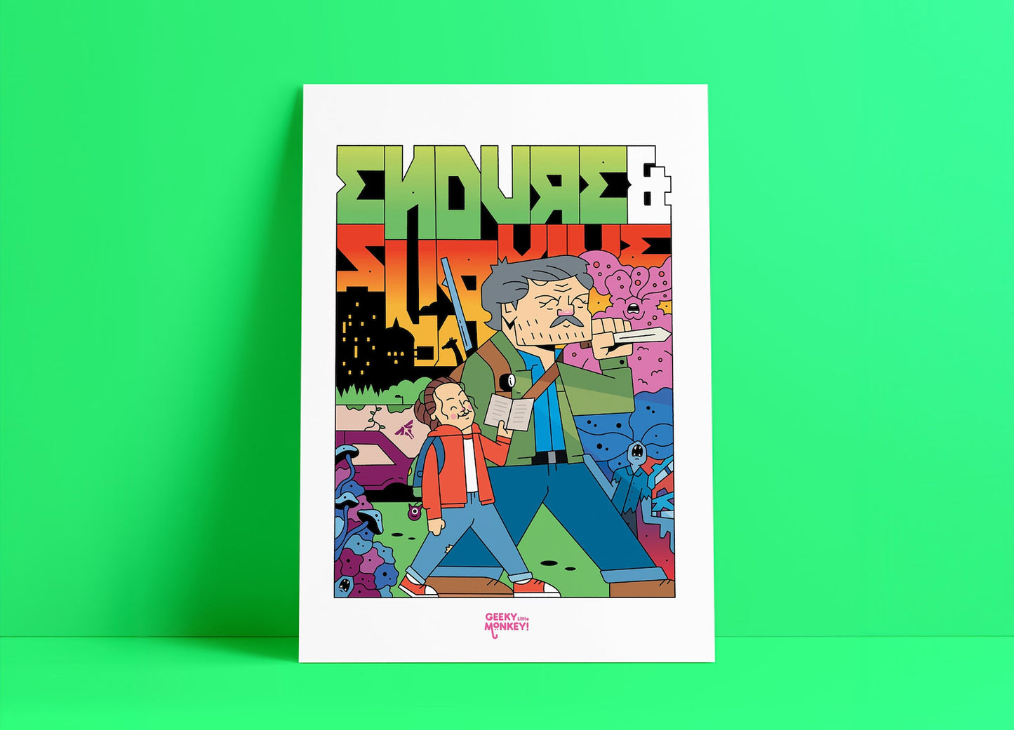 The Last of us illustration Art Print