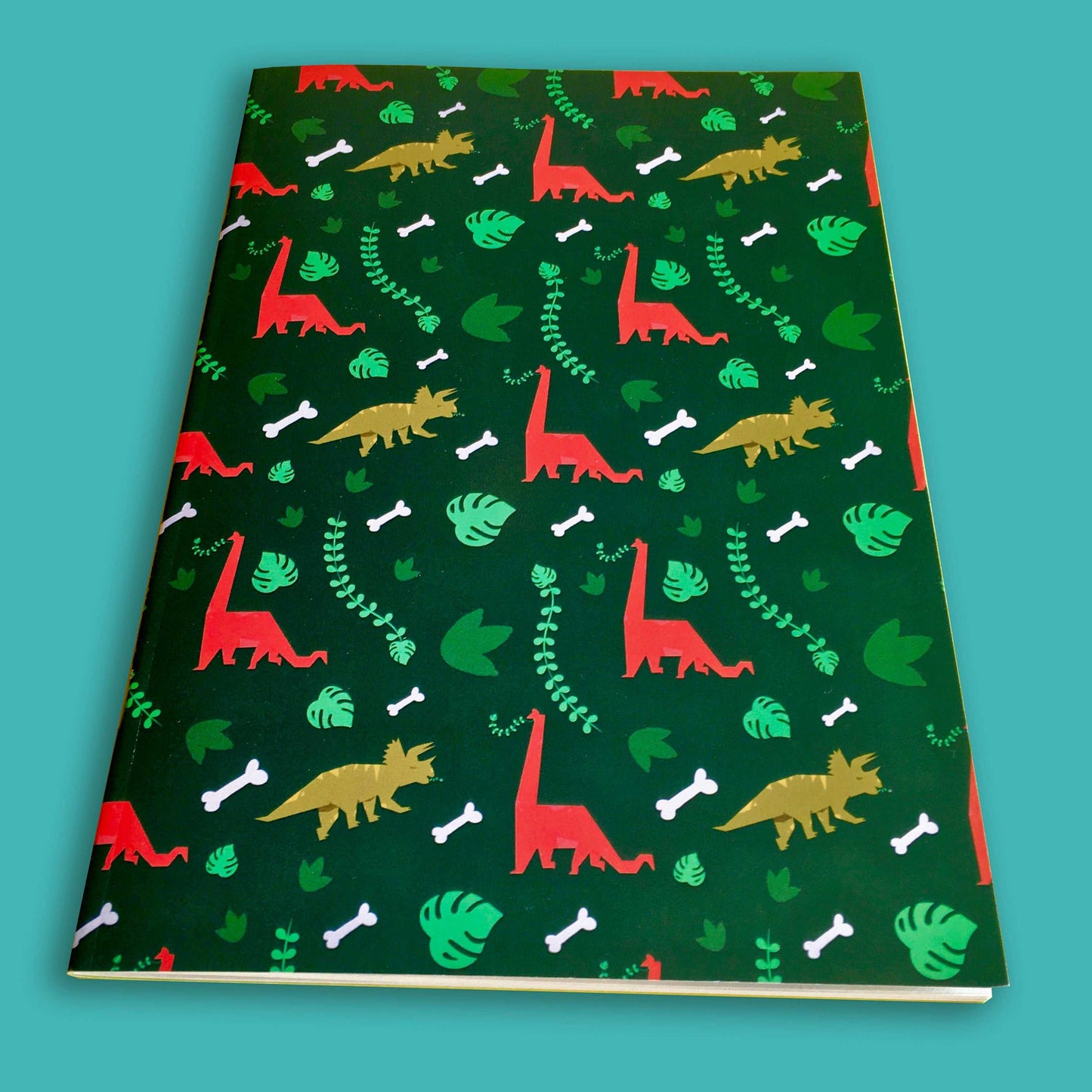 Dinosaur A5 Notebooks-Geeky Little Monkey