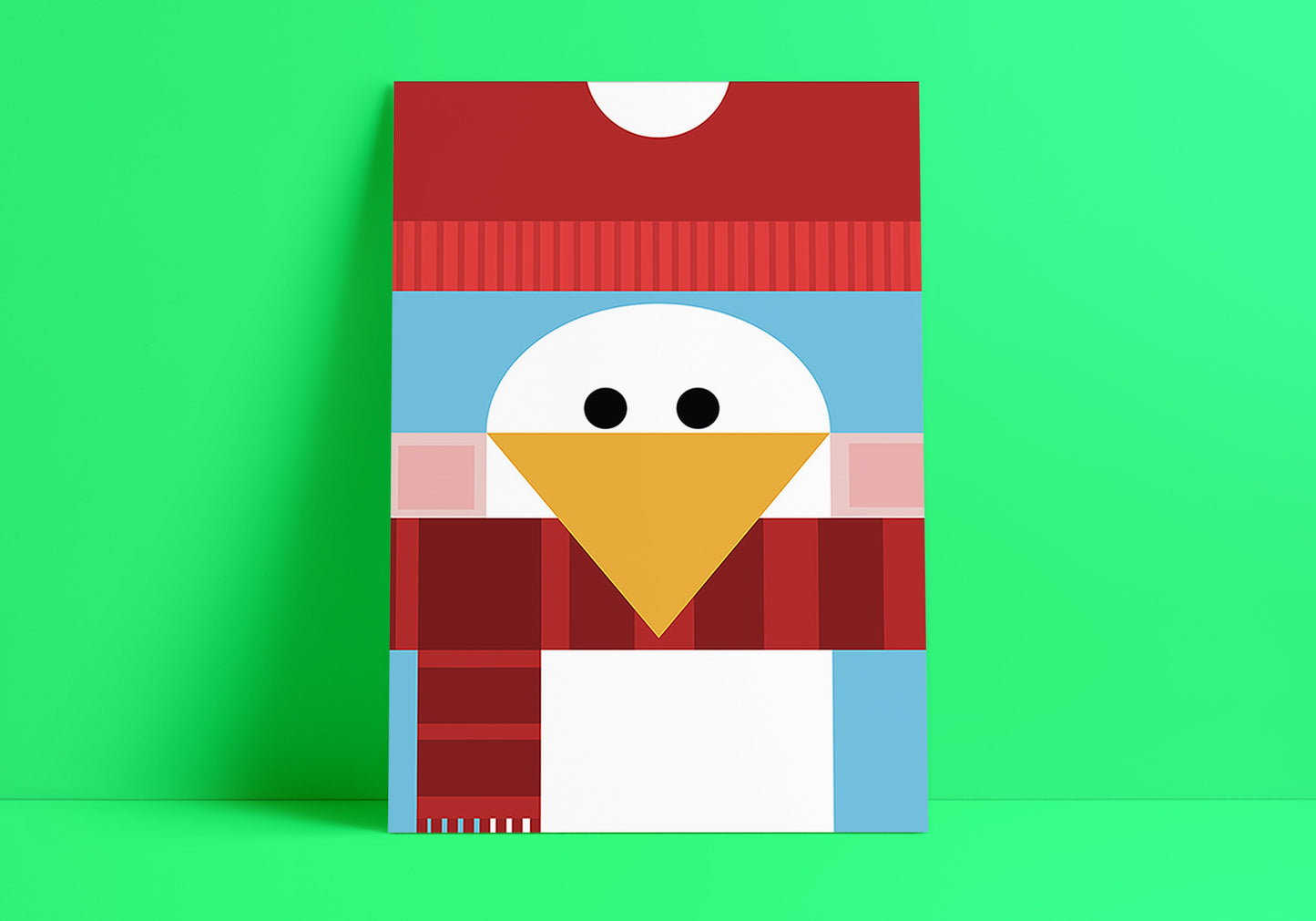 Penguin Art Print-Geeky Little Monkey